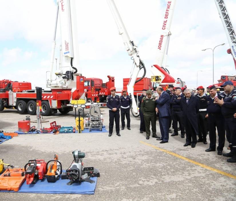 تحت شعار مسعف لكل بيت الأمن العام يحتفل باليوم العالمي للدفاع المدني