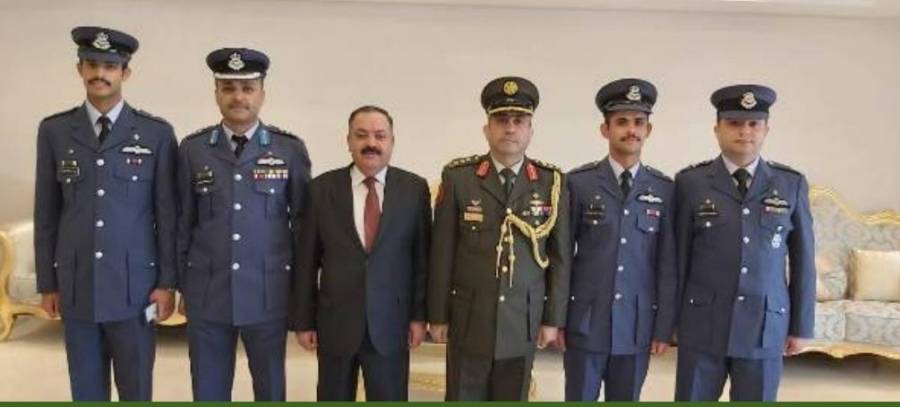 ضابط أردني يحصل على المركز الأول على خريجي كلية خليفة بن زايد الجوية