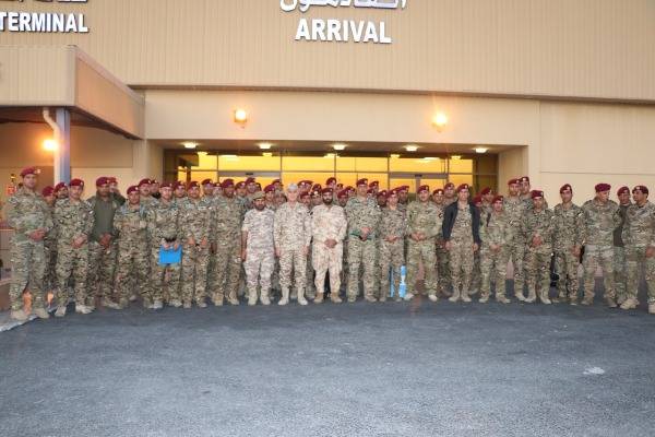 تمرين مشترك بين القوات الخاصة  الأردنية والجيش القطري