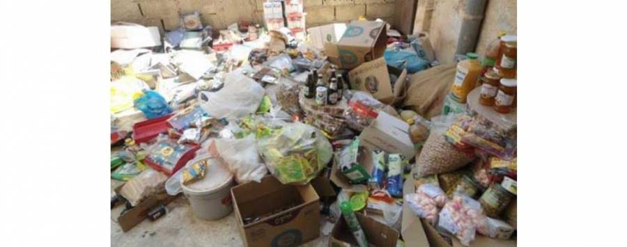 إتلاف 2 طن أغذية منتهية الصلاحية في معان