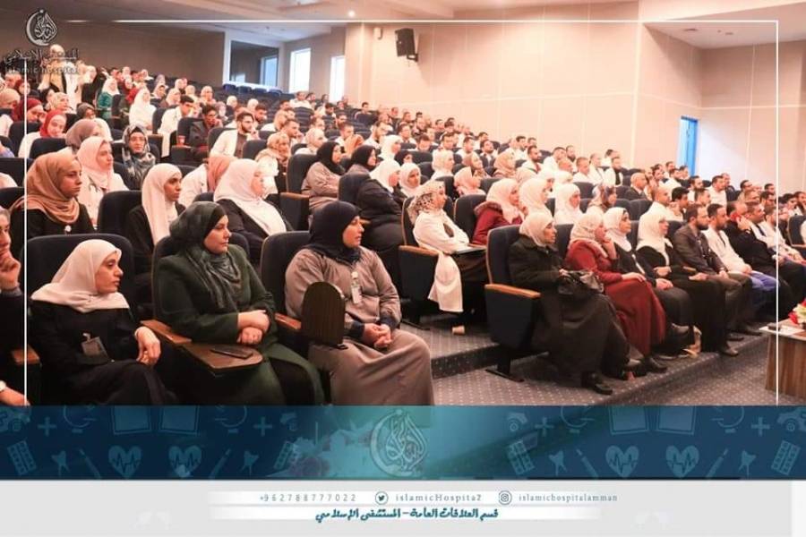 محاضرة توعوية عن فيروس الكورونا المستجد في المشفى الأسلامي