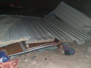 عشرات الاسر تقضي ليلتها امس في مدارس بالاغوار الجنوبية صور