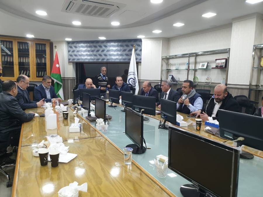 نقابة مقاولي الانشاءات الاردنيين تتبرع بنصف مليون دينار لوزارة الصحة