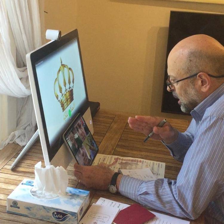 الحكومة تفعل تقنيات الاجتماعات عن بعد