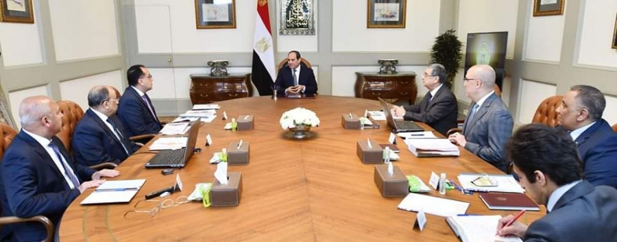 رئيس الجمهورية المصري يوجه بالإصلاح الفوري لكافة الأضرار الناتجة عن موجة السيول التي شهدتها البلاد مؤخراً
