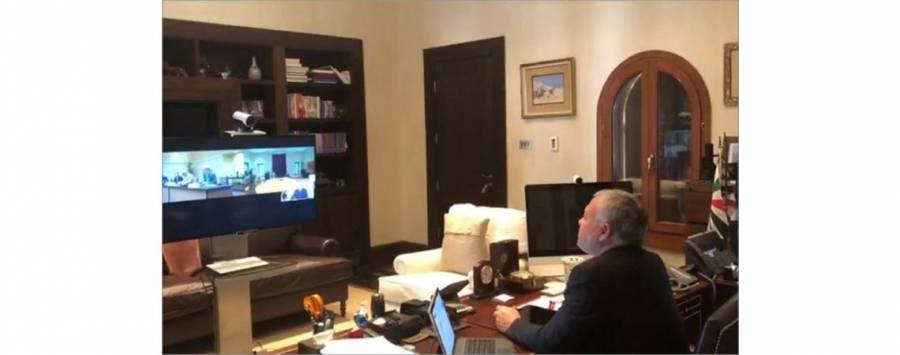 الملك: العمل بكل الطاقات والإمكانيات لمواجهة «كورونا»