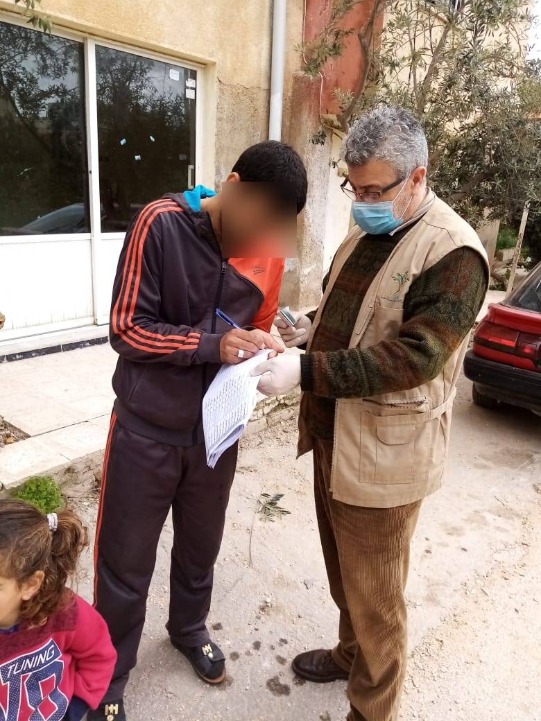 التكافل الخيرية مستمرة  بتوزيع الخبز للأسر الاشد حاجة في الرمثا