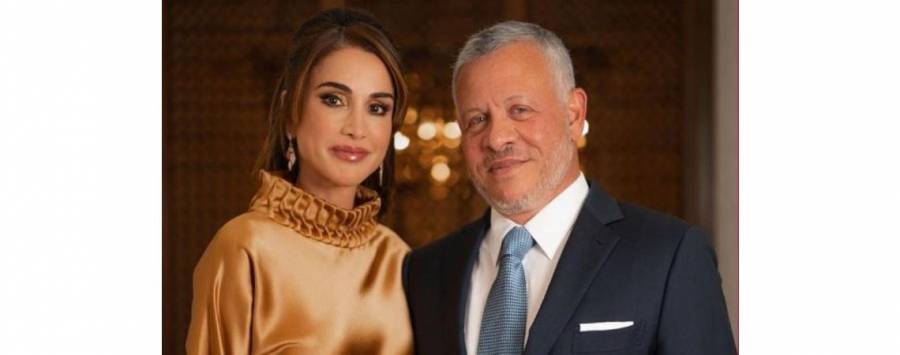 الملك والملكة يشكران رجل الأعمال الصيني «جاك ما» على تقديمه معدات طبية للأردن