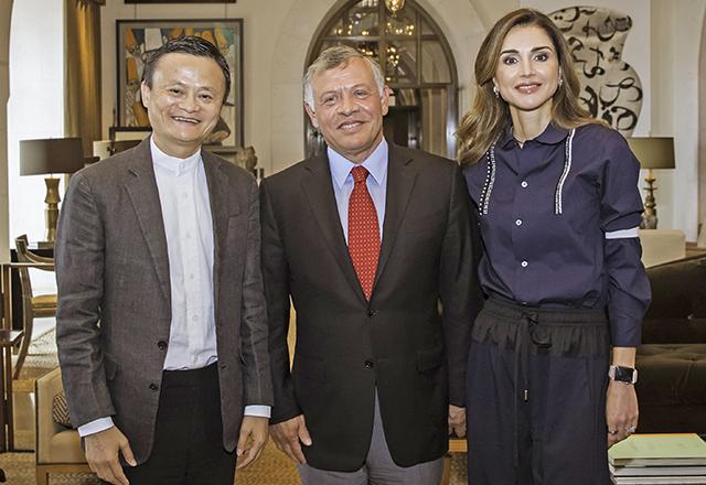 King, Queen thank Chinese businessman Jack Ma for donating 100,000 COVID19 detection kits, other medical supplies to Jordan