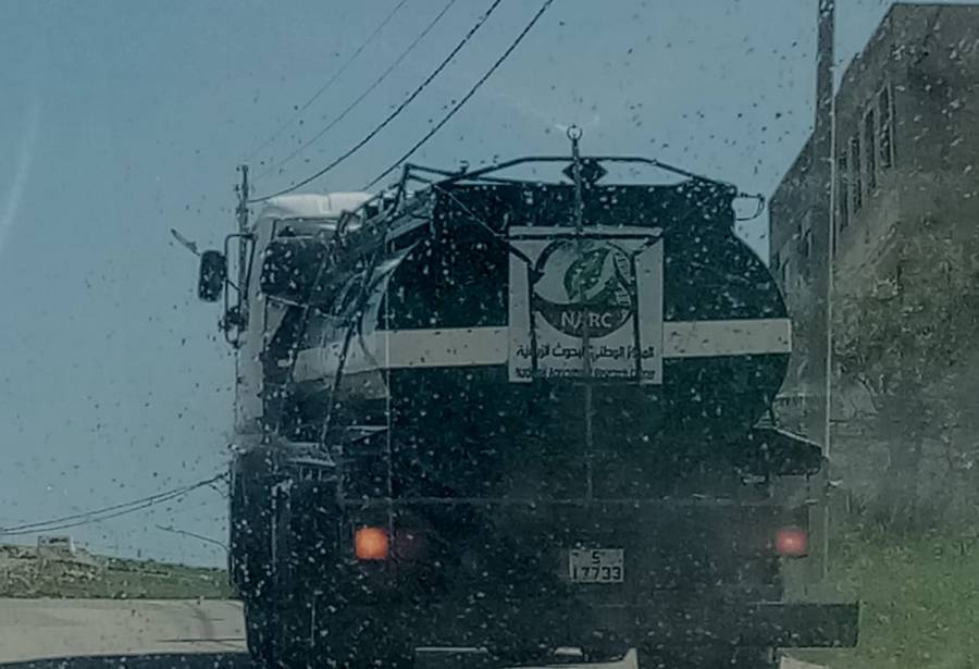 البحوث الزراعية يستجيب لنداء لجنة خدمات مخيم البقعة