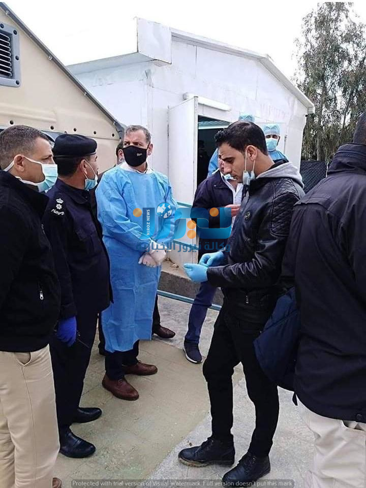 وزير الصحة في مخيم الزعتري و 150 عينة تم فحصها سلبية