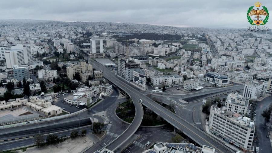 الامن العام: صور جوية للعاصمة الاردنية عمان
