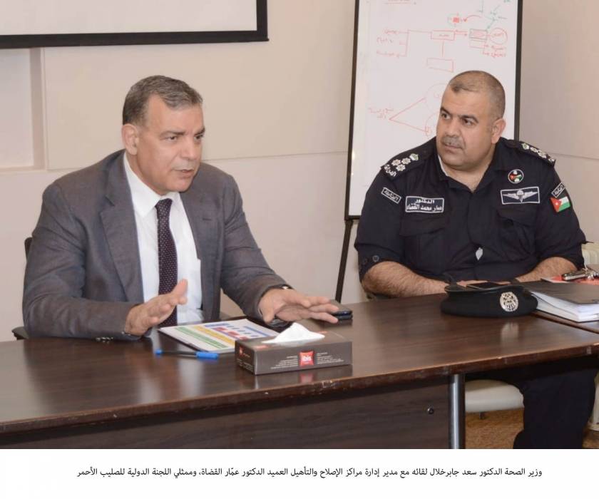 جابر: اعتماد إجراءات الصحة في مراكز الإصلاح لحماية النزلاء من كورونا