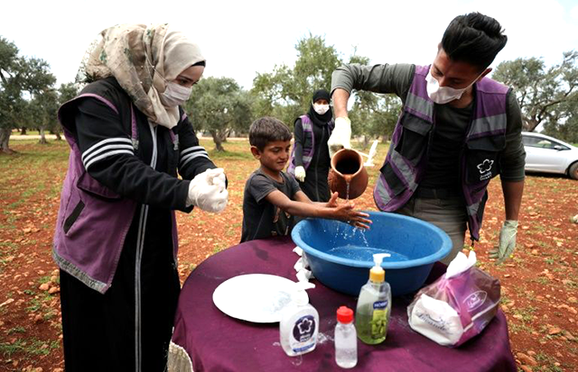 74 m in Arab world lack handwashing facility