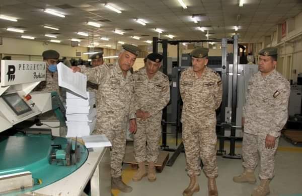 شديفات يزور قيادة المطابع العسكرية...صور