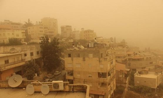 أجواء مغبرة يتبعها منخفض خماسيني