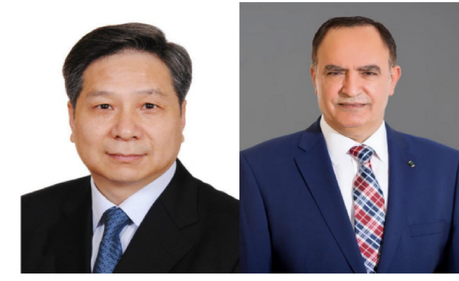 بالصور .. البوتاس و شريكها الاستراتيجي الصيني شركة SDIC تتبرعان بمبلغ 2.1 مليون دولار لوزارة الصحة