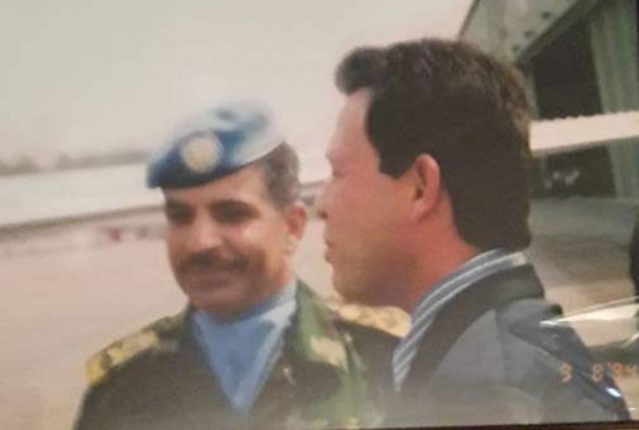 غازي الطيب اول ضابط أردني يعين قائدا للقوات الدولية