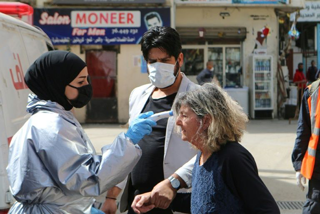 First virus case in Lebanon Palestinian refugee camp UN