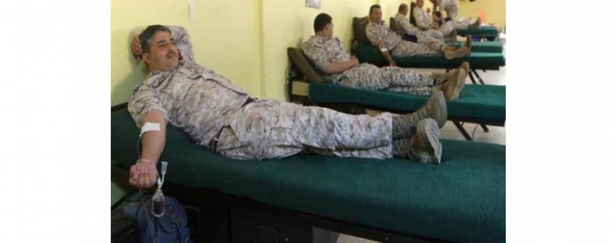 دماء نشامى الجيش حاضرة في كل معركة وبمواجهة اي داء