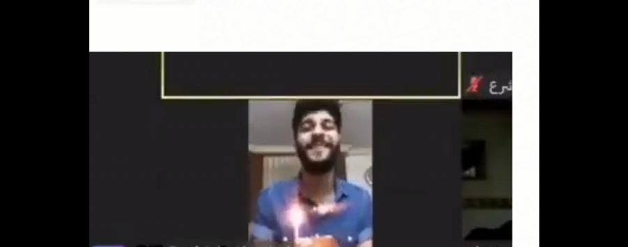 شاهد بالفيديو كيف تم الإختراق والتلاعب بمحتوى محاضرة عن بعد في ‘‘اليرموك‘‘