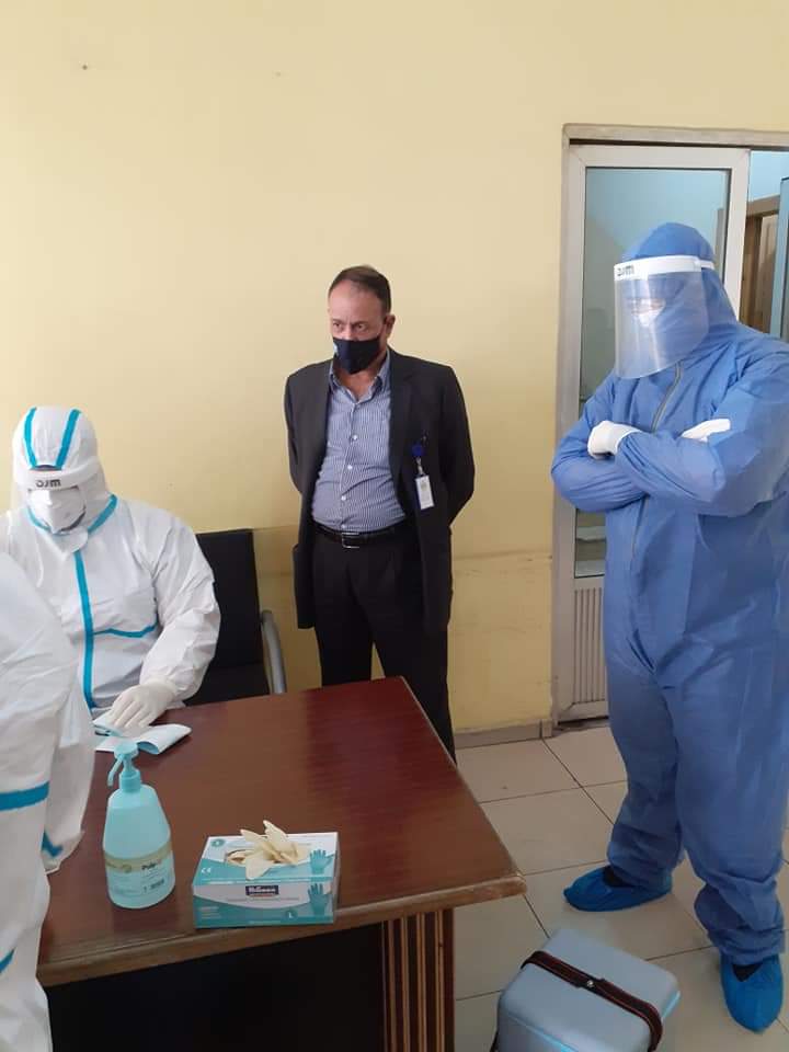 الزبن  : فحص  عينة عشوائية للكشف عن كورونا في العاصمة عمان