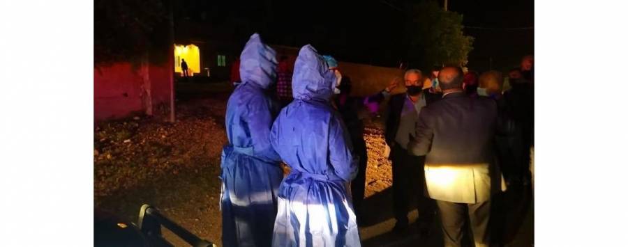 اوبئة اربد : ارتفاع الوحدات السكنية المعزولة في بلدة كريمة ل 13