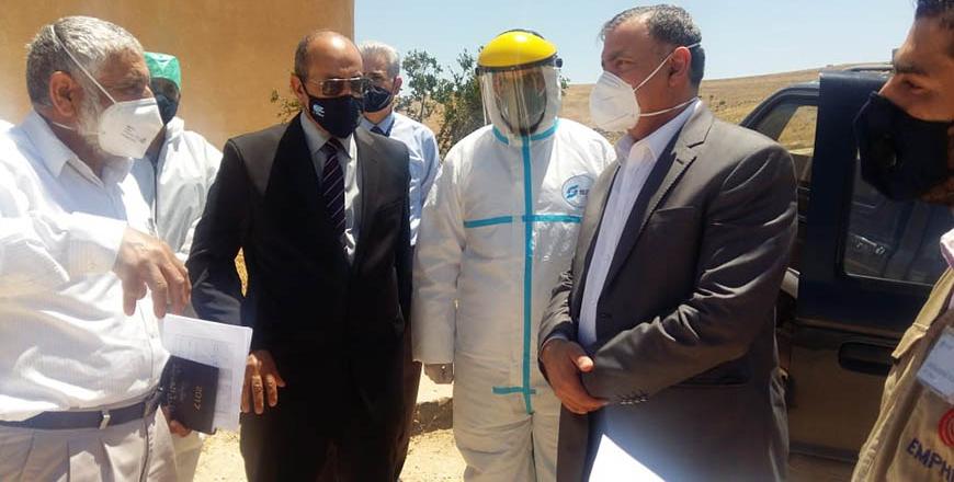 Health minister visits Mafraq, says situation ‘under control’