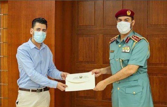 الامارات: تكرم شاب اردني انقذ طفلة... تفاصيل