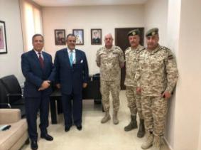 رئيس هيئة الأركان المشتركة يستقبل رئيس جمعية مستثمري قطاع الإسكان