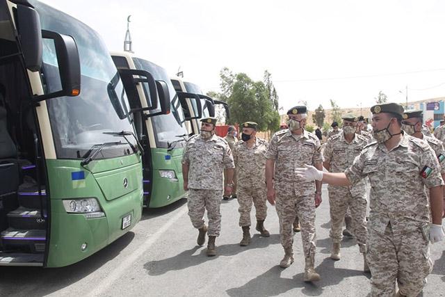 Army chief reviews transport groups general command, IT training institute