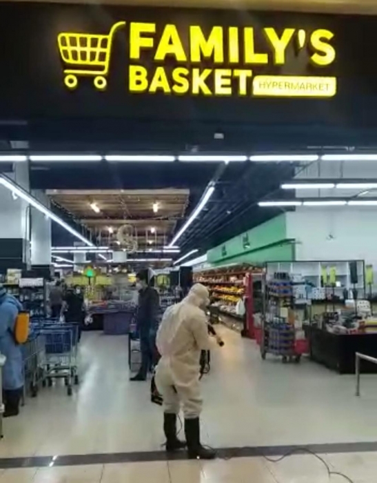 Taj Mall and Family Basket Markets continue to apply precaution against COVID19 (Watch Video)