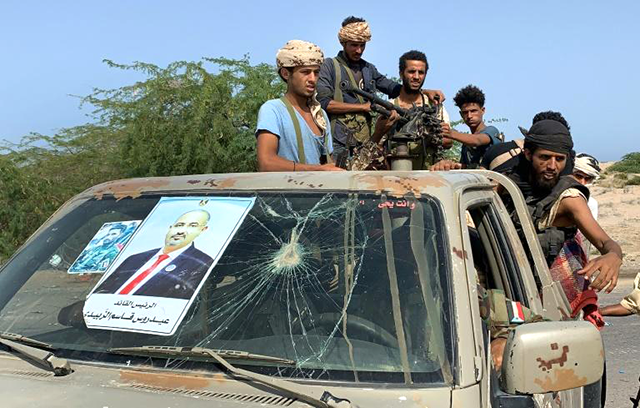 14 dead in sixth day of fighting in south Yemen