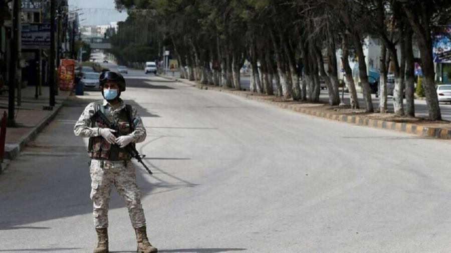 عزل منزلين في صمد والكريمة في إربد