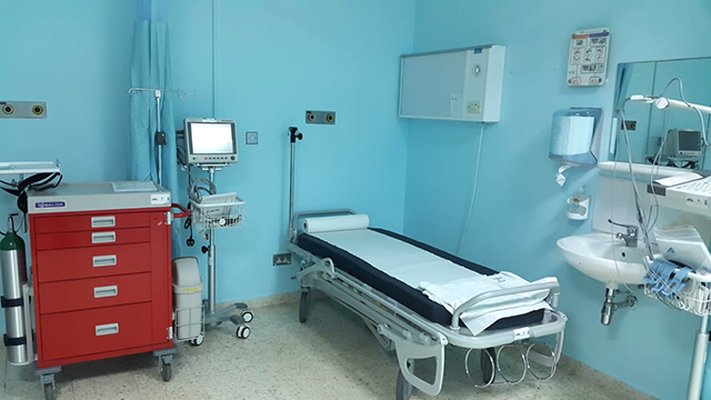 UNDP sets up triage unit at Irbid hospital to accommodate surge of patients during crisis