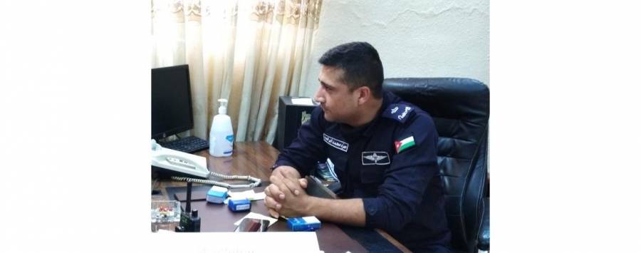 مركز امن مادبا الغربي انموذج بالتعامل مع المواطنين