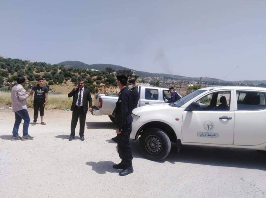 إغلاق حي في بلدة نحلة بجرش بعد ظهور إصابة مخالط لـبائع البوظة