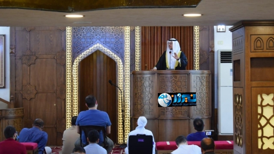 بالفيديو..... السرحان أمام مسجد زينب الحمايدة يرحب بالمصليين