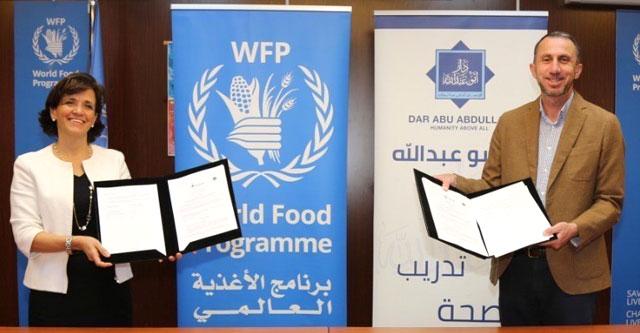 Dar Abu Abdullah, WFP ink agreement to provide 1,000 economic opportunities