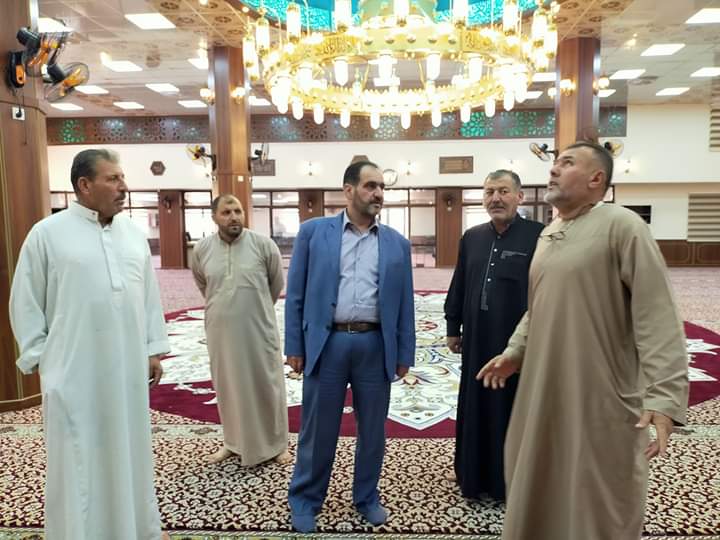 مدير أوقاف عجلون بزيارة تفقدية لمسجد أشتفينا يفاجئ مسؤولين المسجد(صور)