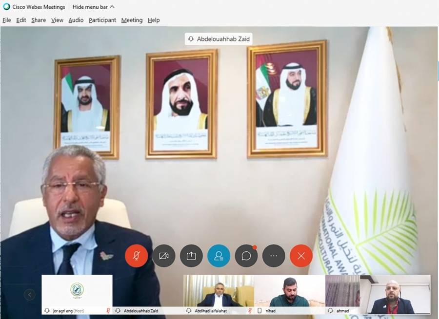 الأردن تثمن دعم منصور بن زايد آل نهيان في تطوير قطاع نخيل التمر  خلال الندوة العلمية التمور منتج وطني استراتيجي