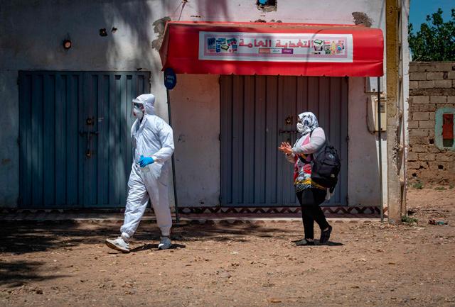 Morocco opens field hospital after spike in virus cases