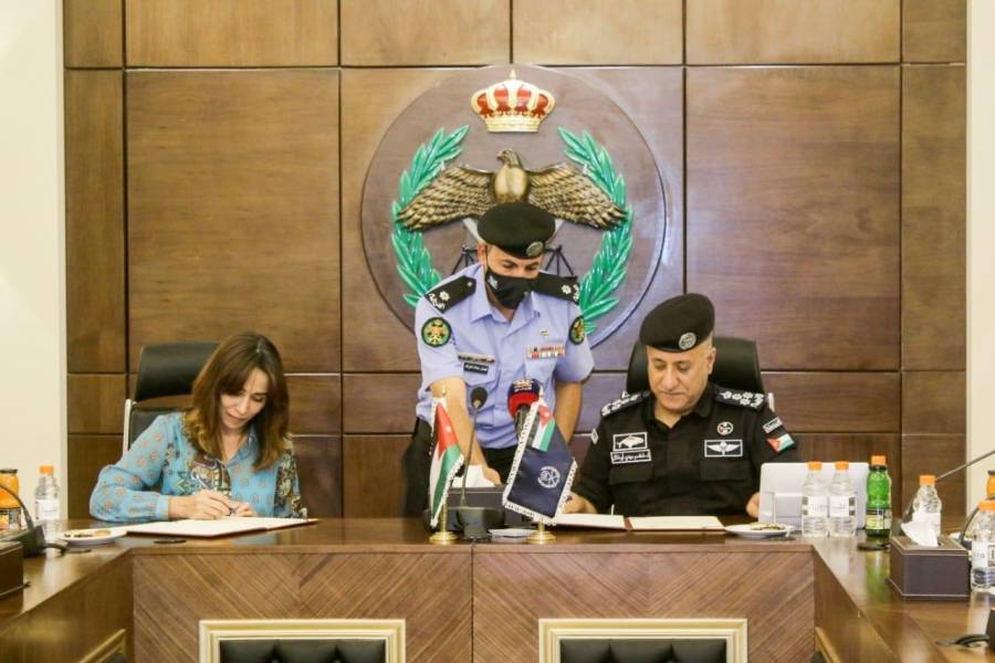 توقيع اتفاقية بين مديرية الأمن العام وجمعية قرى الأطفال SOS الأردنية