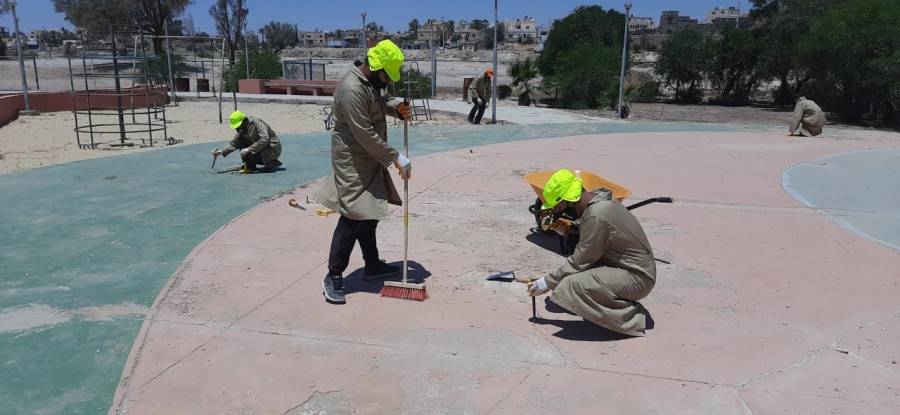 استئناف العمل بمشروع تحسين البنية التحتية الخضراء في الأردن من خلال إجراءات العمالة المكثفة