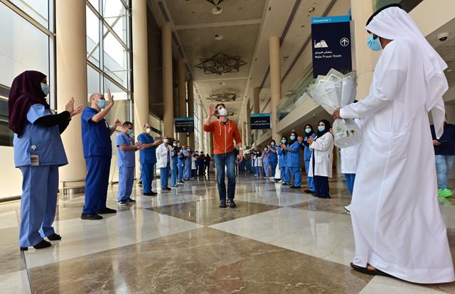 Dubai field hospital bids farewell to last virus patient