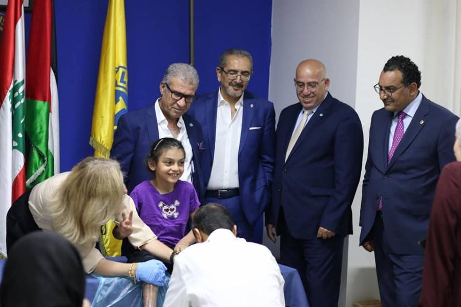 الجبور يرعى اول نشاط خدماتي لنادي  ليونز جوردن سكاي... صور