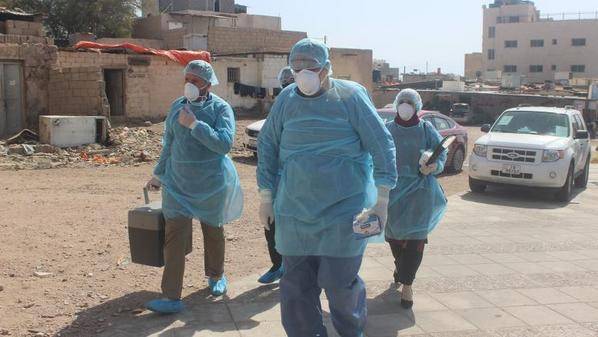العقبة : فرق الاستقصاء الوبائي تجري اكثر من 15 الف فحص عشوائي لفايروس كورونا
