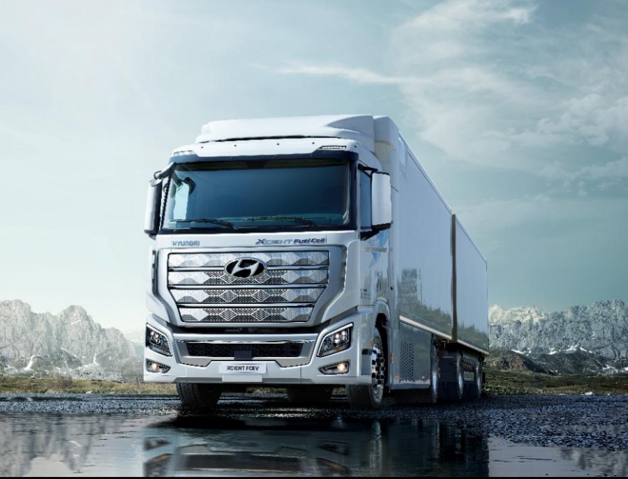 الشاحنة الهيدروجينية الأولى من نوعها في العالم من هيونداي تصل إلى الأسواق الأوروبية للاستخدامات التجارية