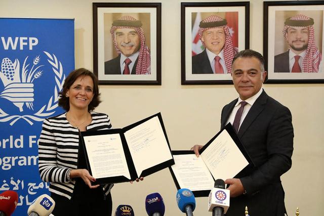 Gov’t, WFP sign $700m agreement to provide assistance to vulnerable Jordanians, refugees