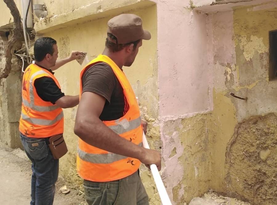 مبادرة وطن إنطلقت لتجميل الأحياء والجدران في عمان والمحافظات.. صور